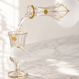Golden Frost Crystal Set