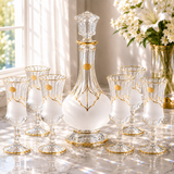 Golden Frost Crystal Set
