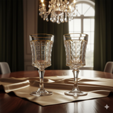 Royal Bohemia Gold Decanter