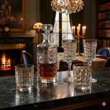 Royal Bohemia Gold Decanter